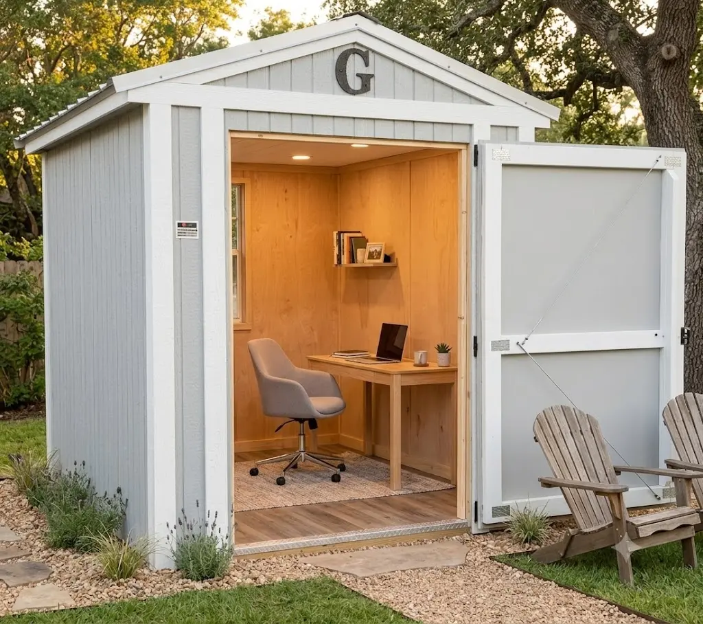 Graceland Shed Home Office