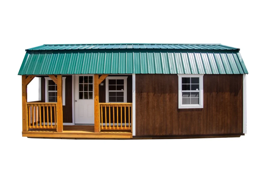 Corner Porch Lofted Barn Cabin for sale in North Carolina