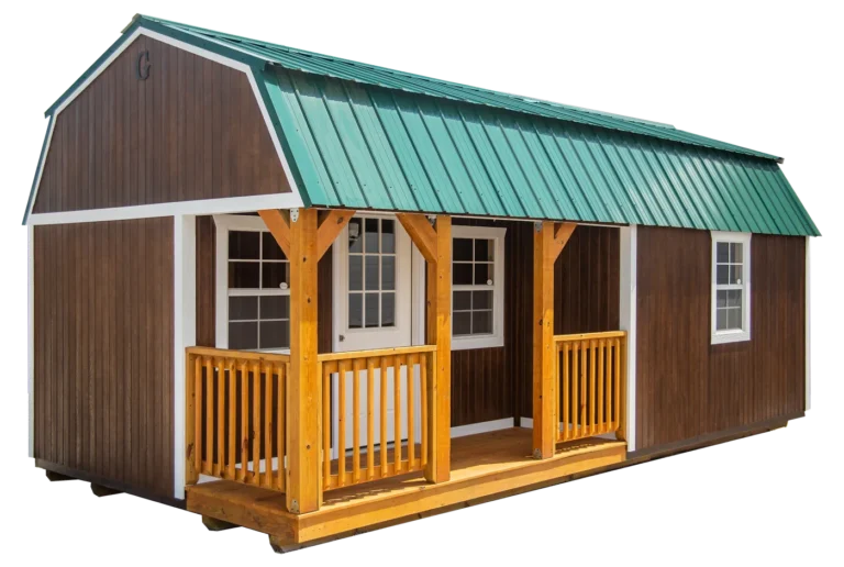 Corner Porch Lofted Barn Cabin for sale in North Carolina