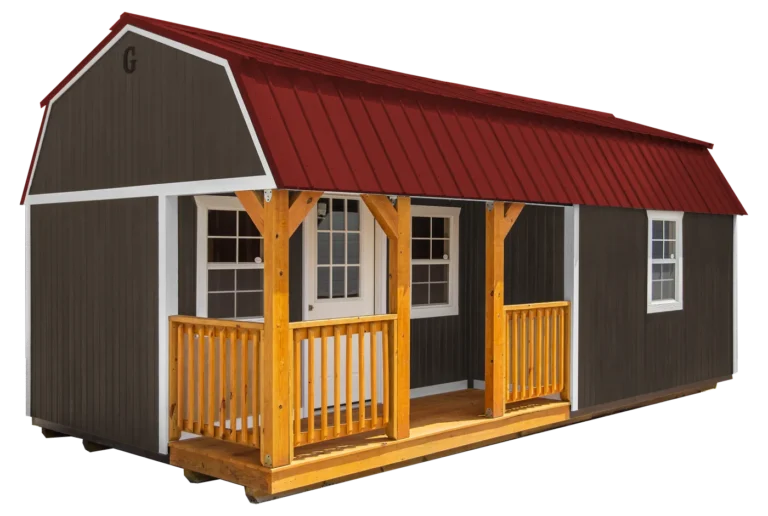 Corner Porch Lofted Barn Cabin for sale in North Carolina