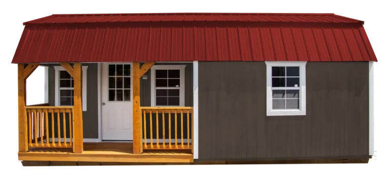 Corner Porch Lofted Barn Cabin for sale in North Carolina