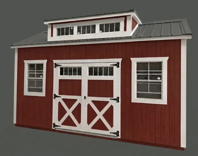 red dormer shed for sale in nc